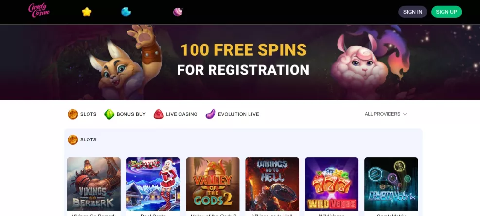 Candy Casino – Willkommensbonus 350% bis zu €500 jetzt sichern
