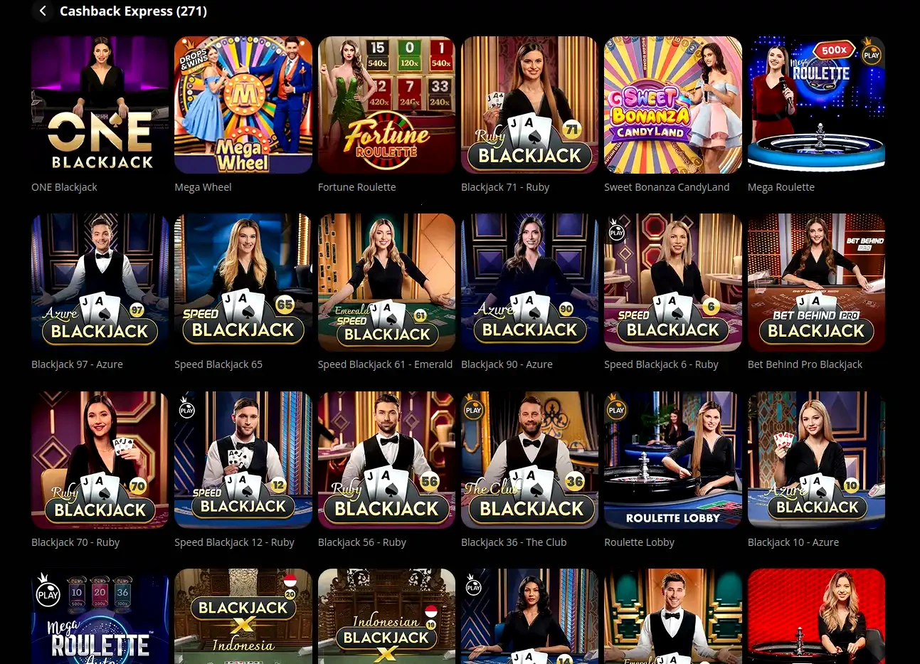 Candy Casino Login Bereich und Spielübersicht auf Desktop und Mobil